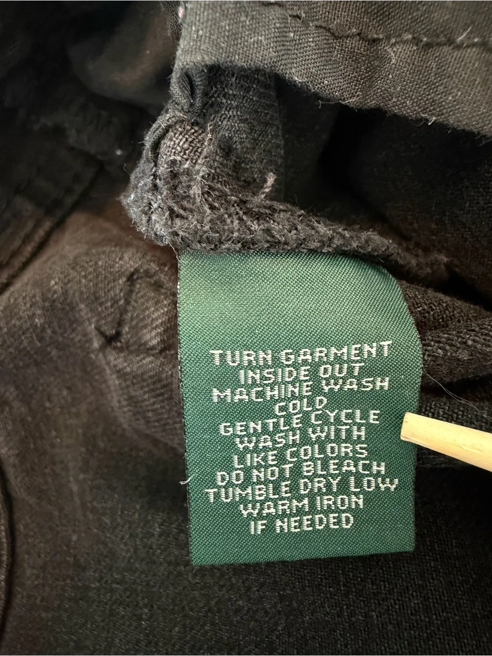 LRL Ralph Lauren Charcoal Black‎ Cropped Jeans Size 4 Classic Stretch Denim